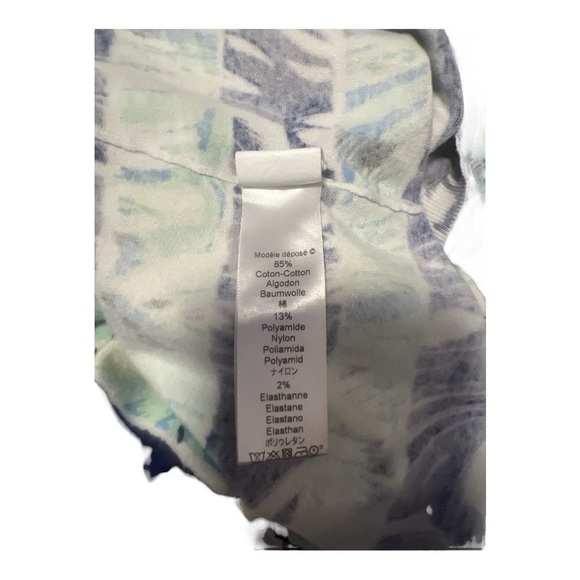 Kenzo Paris Cotton Blend Multicolored Fit And Flare Dress Size Medium R1 - Picture 4 of 6